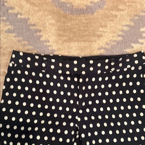 Banana Republic Avery Chic Polka Dot Pants - Picture 3 of 6